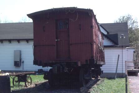 Caboose end view