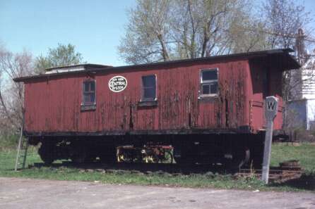 Side view of Caboose